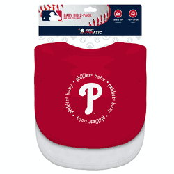 Philadelphia Phillies Baby Bibs 2-Pack