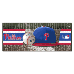 Philadelphia Phillies Baseball Runner Rug - 30in. x 72in.