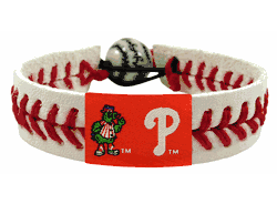Philadelphia Phillies Bracelet Classic Baseball Phillie Phanatic Mascot CO