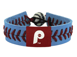 Philadelphia Phillies Bracelet Team Color Baseball Retro P Logo CO