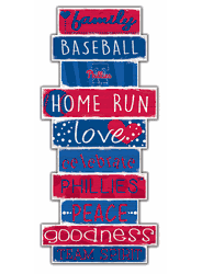 Philadelphia Phillies Celebrations Stack 24" Sign