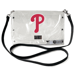 Philadelphia Phillies Clear Envelope Purse STRAP