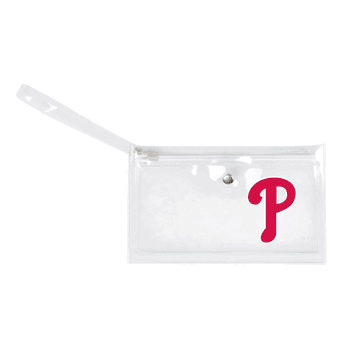 Philadelphia Phillies Clear Ticket Wristlet