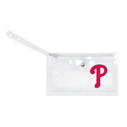 Philadelphia Phillies Clear Ticket Wristlet