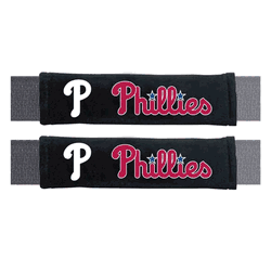 Philadelphia Phillies Embroidered Seatbelt Pad - 2 Pieces
