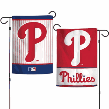 Philadelphia Phillies Flag 12x18 Garden Style 2 Sided