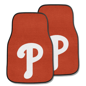 Philadelphia Phillies Front Carpet Car Mat Set - 2 Pieces