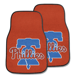 Philadelphia Phillies Front Carpet Car Mat Set - 2 Pieces