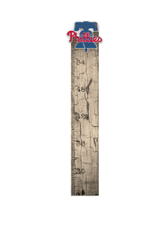 Philadelphia Phillies Growth Chart Sign 6x36
