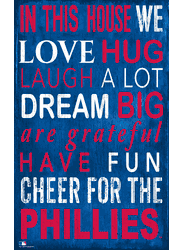Philadelphia Phillies In This House Sign