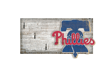 Philadelphia Phillies Key Holder 6x12