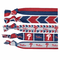 Philadelphia Phillies Knotted Hair Tie