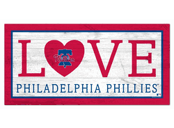 Philadelphia Phillies Love 6x12 Sign