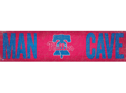 Philadelphia Phillies Man Cave 6x24 Sign