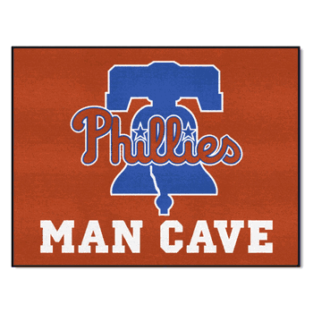 Philadelphia Phillies Man Cave All-Star Rug - 34 in. x 42.5 in.