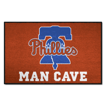 Philadelphia Phillies Man Cave Starter Mat Accent Rug - 19in. x 30in.