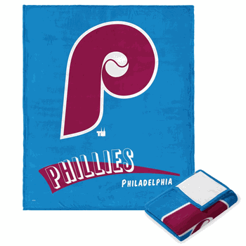 Philadelphia Phillies MLB CC Throwback Silk Touch Throw Blanket
