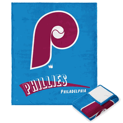 Philadelphia Phillies MLB CC Throwback Silk Touch Throw Blanket