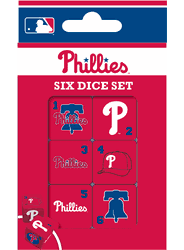 Philadelphia Phillies MLB Dice Set