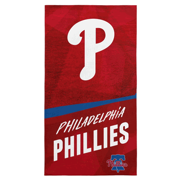 Philadelphia Phillies MLB Stretch Microfiber Beach Towel 30 x 60 inches