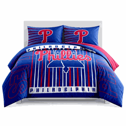 Philadelphia Phillies Momentum Bedding Comforter Set F/Q