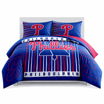 Philadelphia Phillies Momentum Bedding Comforter Set F/Q