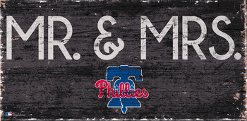 Philadelphia Phillies Mr. & Mrs. Sign