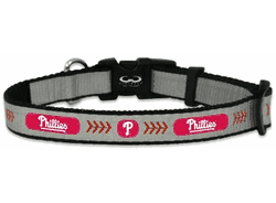Philadelphia Phillies Pet Collar Reflective Baseball Size Toy