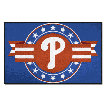 Philadelphia Phillies Starter Mat Accent Rug - 19in. x 30in. Patriotic Starter Mat
