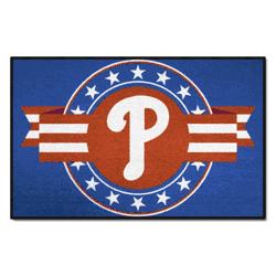 Philadelphia Phillies Starter Mat Accent Rug - 19in. x 30in. Patriotic Starter Mat