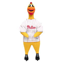 Philadelphia Phillies Team Rubber Chicken Toy