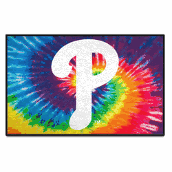Philadelphia Phillies Tie Dye Starter Mat Accent Rug - 19in. x 30in.