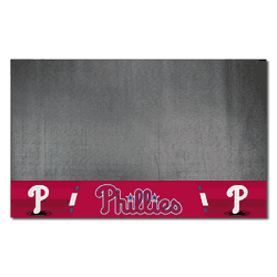 Philadelphia Phillies Vinyl Grill Mat - 26in. x 42in.