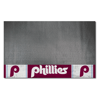 Philadelphia Phillies Vinyl Grill Mat - 26in. x 42in.1987