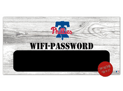 Philadelphia Phillies Wifi Password 6x12 Sign