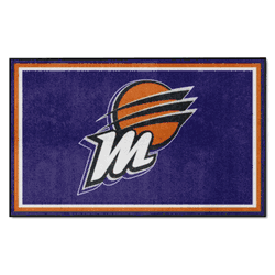 Phoenix Mercury 4ft. x 6ft. Plush Area Rug