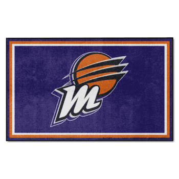 Phoenix Mercury 4ft. x 6ft. Plush Area Rug