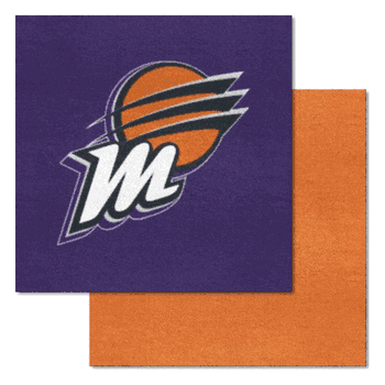 Phoenix Mercury Team Carpet Tiles - 45 Sq Ft.