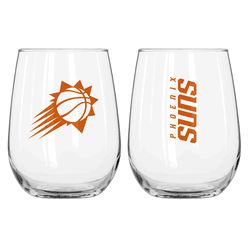 Phoenix Suns 16oz Gameday Curved Beverage Glass