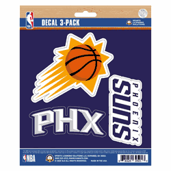 Phoenix Suns 3 Piece Decal Sticker Set