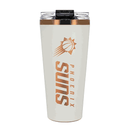 Phoenix Suns 32oz Crme and Copper Big Slim Tumbler with Straw