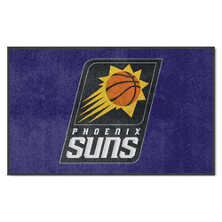 Phoenix Suns 4X6 High-Traffic Mat with Durable Rubber Backing - Landscape Orientation