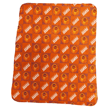 Phoenix Suns 50x60 Repeating Pattern Fleece Throw