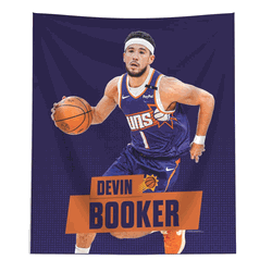 Phoenix Suns Devin Booker NBA Wall Hanging 50X60 Inches