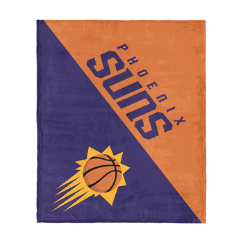 Phoenix Suns NBA Halftone Silk Touch Throw Blanket 46x60 inches