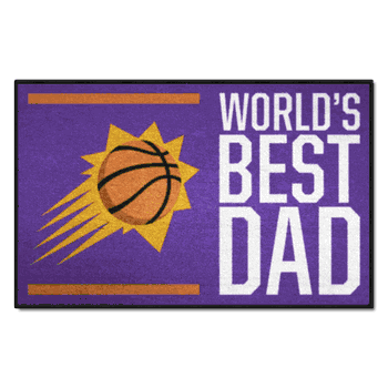 Phoenix Suns Starter Mat Accent Rug - 19in. x 30in. World's Best Dad Starter Mat