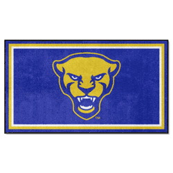 Pitt Panthers 3ft. x 5ft. Plush Area Rug, Panther Logo