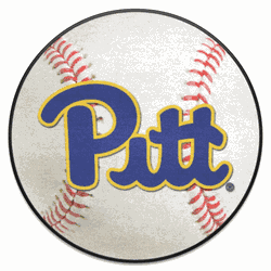 Pitt Panthers Baseball Rug - 27in. Diameter