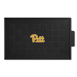 Pitt Panthers Heavy Duty Vinyl Medallion Door Mat - 19.5in. x 31in.