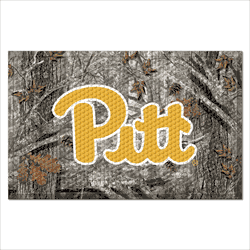 Pitt Panthers Rubber Scraper Door Mat Camo